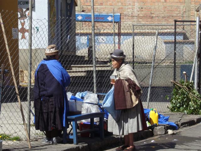 Travel - Bolivia - La Paz - Streets and People